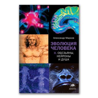 Эволюция человека. Обезьяны, нейроны и душа. Книга вторая, Марков Александр Владимирович Наймарк Елена купить книгу в Либроруме