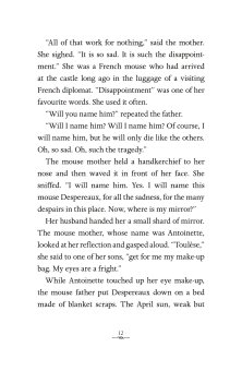 The Tale of Despereaux. Being the Story of a Mouse, a Princess, Some Soup, and a Spool of Thread, DiCamillo Kate купить книгу в Либроруме The Tale of Despereaux. Being the Story of a Mouse, a Princess, Some Soup, and a Spool of Thread, DiCamillo Kate купить книгу в Либроруме