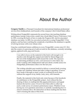 PostgreSQL 9.0 High Performance, Smith Gregory купить книгу в Либроруме PostgreSQL 9.0 High Performance, Smith Gregory купить книгу в Либроруме
